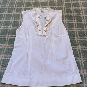 J.Crew Silk Ruffle Placket top 4